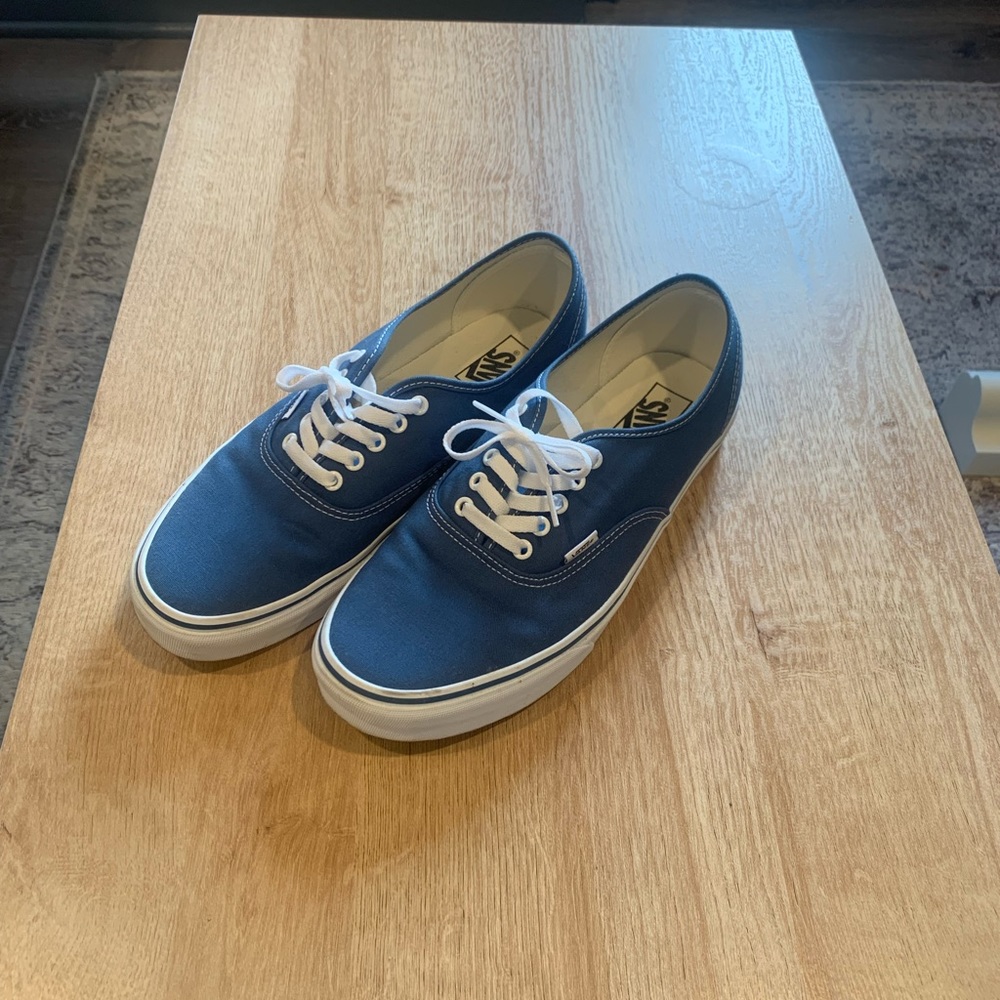 Blue Classic Authentic Vans M12
